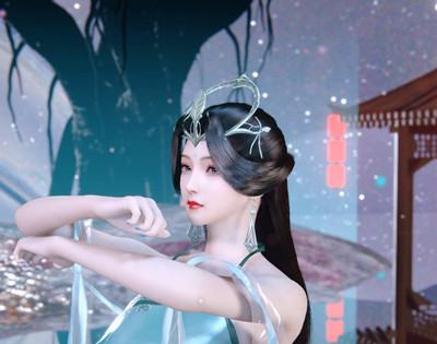 [379] VAM-[舞摇] 完美世界-柳神-极乐净土-晚漫-共享AI国漫精致绘画AI高清视频